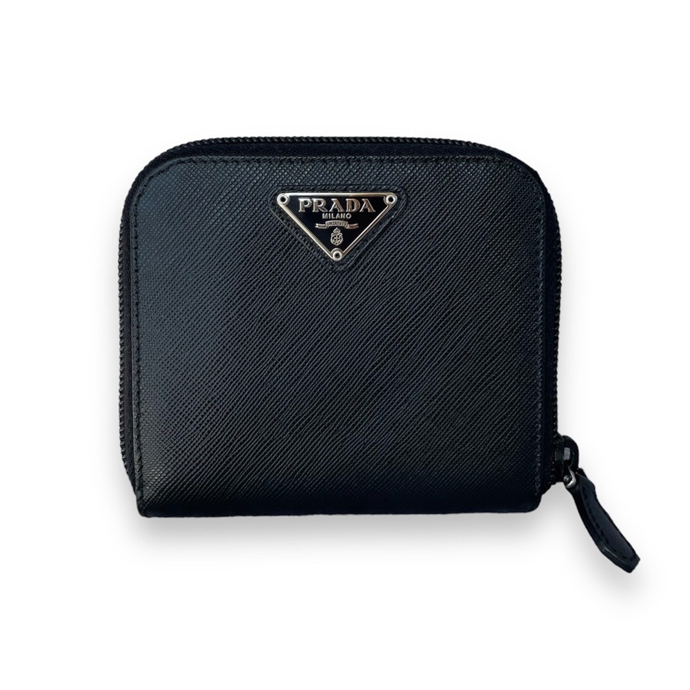 🆕 NWOT Prada Small Saffiano Leather Wallet, Black, Women’s, Never Used